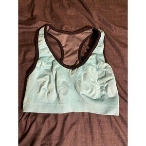 Womens Teal Sports Bra Size medium M 8/10